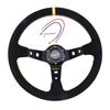 [Personalizado] RASTP volante de carreras de gamuza modificado para coche de disco profundo de competición 14 pulgadas 345 mm
