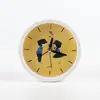 Reloj despertador decorativo de plástico digital para bicicleta de estudiante, silencioso, de moda, con personalidad, para sala de estar, dormitorio, mesita de noche, porche