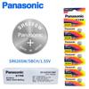 Pila de reloj Panasonic SR621/920/716/527/44 pila de botón de óxido de plata para reloj electrónico de cuarzo de juguete