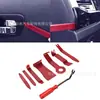 Ferramentas de Modificação de Áudio Automotivo, Conjunto de Ferramentas de Alavanca para Remoção de Painel de Porta à Prova de Som, Ferramenta de Alavanca para Interior de Carro, Removedor de Presilhas