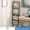 Armario de Almacenamiento Debajo de las Escaleras, Estantería con Puertas, a Prueba de Polvo, Armario de Almacenamiento de Hierro en Rejilla Combinable Libremente, Estantería Simple