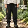 Calças Softshell Infantis Unissex Calças de Outdoor Primavera e Outono 2026 Impermeáveis Forradas com Fleece Calças para Esportes ao Ar Livre Atacado em Estoque