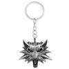 Accesorios Periféricos Europeos y Americanos Transfronterizos Más Vendidos Colgante de Collar Cabeza de Lobo Witcher Llavero Collar Transfronterizo Venta al por Mayor