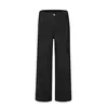 Suministro transfronterizo exclusivo: Pantalones de algodón 100% estilo francés, lavados y desgastados, de pierna curva, para mujer y hombre, pantalones casuales de pierna ancha estilo workwear para verano y otoño