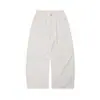 Jeans Anchos de Pierna Ancha con Caída, Corte Curvo, Resistentes a la Decoloración, Cómodos, de Lyocell, Serie Minimalista 26Ss para Hombres y Mujeres