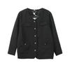 Ropa para Mujer de Talla Grande con Estilo Dulce Elegante y Fragante Invierno Nuevo Ambiente Look Adelgazante Chaqueta Cálida 341821