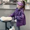 Chaqueta de moda para niña para Primavera y Otoño 2025, Nuevo Artículo Popular Deportivo Casual para Niños