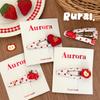 Novedoso Pinza para el Cabello de Puntos Rojos con Forma de Corazón, Manzana y Fresa para Niñas, Pinza Dulce y Linda para Flequillo, Pinza Versátil para el Cabello Infantil al por Mayor