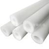 Tubo de espuma cilíndrico para atacado, manga de absorção de choque, anti-colisão, protetor de boca de frasco cosmético, tubo de algodão pérola oco branco