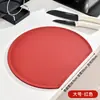 Tabla de cortar doble cara semicircular grande transfronteriza para cocina, comida de bebé, corte de frutas y verduras, tabla de cortar de plástico