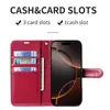 Adecuado para Uso Transfronterizo, Funda tipo Flip Cover para iPhone 17 Air con Ranura para Tarjeta, Cartera Apple 16, Soporte de Material Cristalino, Funda de Cuero para Teléfono Móvil
