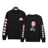 Suéter japonés de moda con estampado de animación, suéter informal para hombres y mujeres, una generación de espías Play House