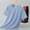 Camisetas de Verano Nuevas de Manga Corta Transfronterizas para Hombres y Mujeres, Disponibles en Múltiples Colores, Tops de Moda, Versátiles, Cómodos y Elásticos, un Superventas