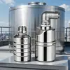 304 aço inoxidável válvula flutuante controlador de nível de água interruptor de 4 pontos reposição automática de água válvula de parada de água completa torneira de cozinha
