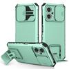 Adecuado para Funda de Teléfono Móvil Xiaomi Poco X7 Poco C75 Soporte Estéreo Poco M5S Cubierta Protectora con Ventana Deslizante