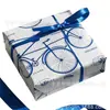 Papel de Presente Criativo Personalizado para Feriados de Fábrica Certificada FSC, em Conformidade com Testes PPWR, com Relatório de Monitoramento
