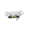 Perla de puerta de gabinete pequeña con succión magnética, casete para puerta de gabinete de cocina, hebilla de gabinete con succión de puerta pequeña, perla táctil de puerta de acero inoxidable King