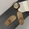 Zapatos Birkenstock de Cuero Mate Pantuflas Cerradas para Mujer Suela Suave Cómoda Slip-on Mocasines Versátiles Zapatos Perezosos Para Exteriores Zapatos de Mujer