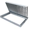 Youze Placa de Rejilla de Acero Inoxidable Placa de Escalón Alcantarilla Garaje Cubierta de Zanja Galvanizado en Caliente Rejilla de Acero Galvanizado en Caliente