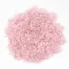 Grano pequeño natural Cristal Macadam uña Macadam al por mayor Rojo Rosa Granate turmalina Macadam vidrio MacAdam
