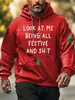 2024 Nuevo Chicos Duros Sudadera con Capucha y Suéter para Hombre Estampado 3D Superman Otoño e Invierno Ajuste Delgado Suministro de Comercio Exterior Transfronterizo