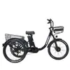 Venta al por mayor del fabricante Personalización Triciclo Eléctrico Asistido de Potencia de 24 pulgadas con Chasis para Transporte de Carga, Triciclo Eléctrico Agrícola, Triciclo Eléctrico para el Hogar