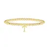 Moda Transfronteriza Europea y Americana Personalidad Letras Inglesas 26 Pulsera para Mujer Temperamento Suave Sentido del Diseño Versátil Joyería de Mano Venta al por Mayor