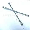 Acessórios para kart de dois tempos haste de direção auto-fabricada tubo de aço haste de direção para veículo de quatro rodas junta esférica olho de peixe 8MM