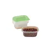 Caja de arroz integral desechable, lonchera, grado alimenticio, apta para microondas, conservación de frutas, plástico, para uso doméstico