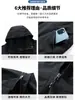 Chaqueta impermeable forrada de polar, ropa de trabajo de comercio exterior, abrigo cortavientos, chaqueta tres en uno para hombre, impresión de logo personalizada