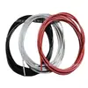 Suministro de cable de acero galvanizado negro 3MM4MM recubierto de plástico 5mm cable de acero inoxidable transparente