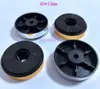 Borde plateado estampado dorado almohadilla para pie de máquina de altavoz plateada 30 40 50 almohadilla para pie de máquina de amplificador de potencia almohadilla de plástico pie de máquina EVA