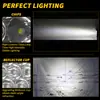 Iluminação de Motocicleta Rodada 2 polegadas Luz de Trabalho LED para Carro Holofote Transfronteiriça Luz LED para Carro Luminárias de Iluminação