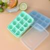 Molde creativo para cubitos de hielo con tapa, molde para cubitos de hielo, cubito de hielo con tapa, red roja, bola de hielo congelada, caja de hielo, directo de fábrica, caja de hielo