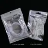 Bolsa de Embalaje para Cable de Datos USB, Cargador de Coche, Cargador de Teléfono Móvil, Bolsa Autoadhesiva, Cable de Auriculares, Bolsa Selladora para Accesorios de Teléfono Móvil, En Stock