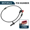 Sensor de Velocidad de Rueda ABS Automotriz Más Vendido Adecuado para Mercedes-Benz A2129051001 A2129053603