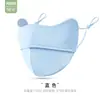 Máscara de Protección Solar Ruiya de Hilo de Nylon Original Mejorado, Nueva Moda Transpirable de Seda de Hielo para Protección Ocular Facial de Mujer, Tridimensional de Alto Valor Estético