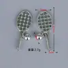 Accesorios para Joyería DIY Fútbol Baloncesto Bádminton Rugby Aleación Diamante Llavero Serie Deportiva Colgante