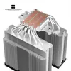 Radiador de aire de doble torre y doble ventilador Limin PA120H-S NEGRO con 6 tubos de calor para AM5/LGA1851