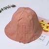 Versión coreana de sombrero de pescador de espiral para mujer, sombrero de sol de ocio, sombrero de pan para viajes, sombrero de moda exterior de marea, suministro directo de fábrica