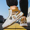 Zapatos Deportivos Casuales para Hombre de Caña Alta, Talla Grande, Combinación de Colores Otoño e Invierno, Nuevos, Juveniles, Nicho Estudiantil, Suela Gruesa
