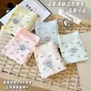 Pantaletas de Algodón Antibacterianas Nuevas Dulces Estampadas Completas 10A con Entrepierna Extendida, Cintura Media, Cómodas, Amigables con la Piel, Transpirables, para Niña Joven