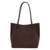 Bolso de Axila de Alta Gama de Gran Capacidad para Mujer 2025 Principios de Otoño Nuevo Estilo Coreano Versátil Escarchado para Ir al Trabajo Bolso Tote de Un Solo Hombro