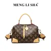 Bolso de mujer transfronterizo 2026 nueva moda bolso de mano estampado simple bolso almohada de moda versátil bolso de hombro cruzado hobo
