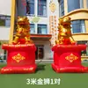 Leão Dourado Inflável, Elefante Dourado, Elefante Auspicioso, Unicórnio Inflável, Arco de Leão Inflável, Leão Dourado Inflável para Casamentos