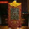 Thangka de Buda Sakyamuni Nepalês Tibetano Montado Tibetano História da Vida de Buda Sakyamuni Pintura Pendurada de Buda