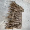 Novo Telhado de Palha Sintética Plástico Artificial Palha Anti-corrosivo Retardante de Chama Durável Exterior Imitação Decoração de Telhado de Casa