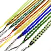 Colar 2024 novo feminino três cores esmalte colorido mantra seis palavras mantra corrente de suéter pingente presente pequeno joia
