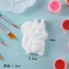Juguetes para Niños Muñecas de Yeso Pintadas Color Pintura Juguetes Educativos de Ciencia y Educación para Niños Graffiti Personalizado Regalo de Cumpleaños Personalización