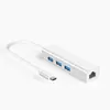 Telefone Celular Tablet Transfronteiriço Tipo-C Placa de Rede Gigabit Hub USB para USB3.0 Suporta Celulares e Tablets